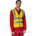 Hi Vis Safety Vest pour les travailleurs portent